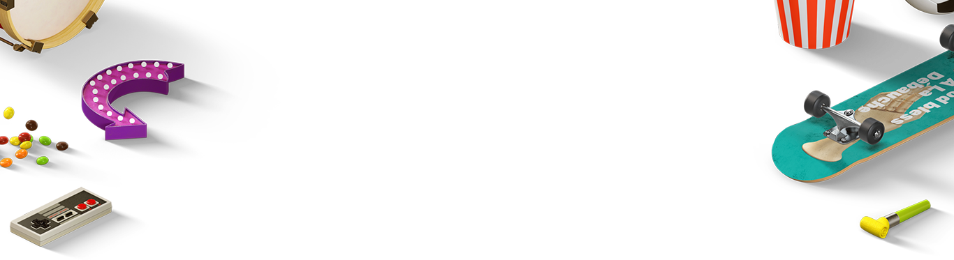 Héros de la page d'accueil